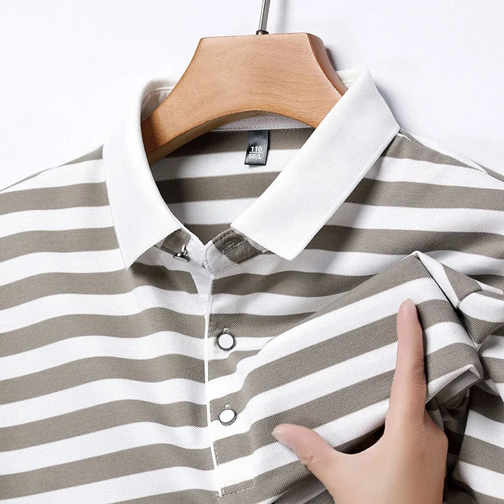 Monterey Striped Polo