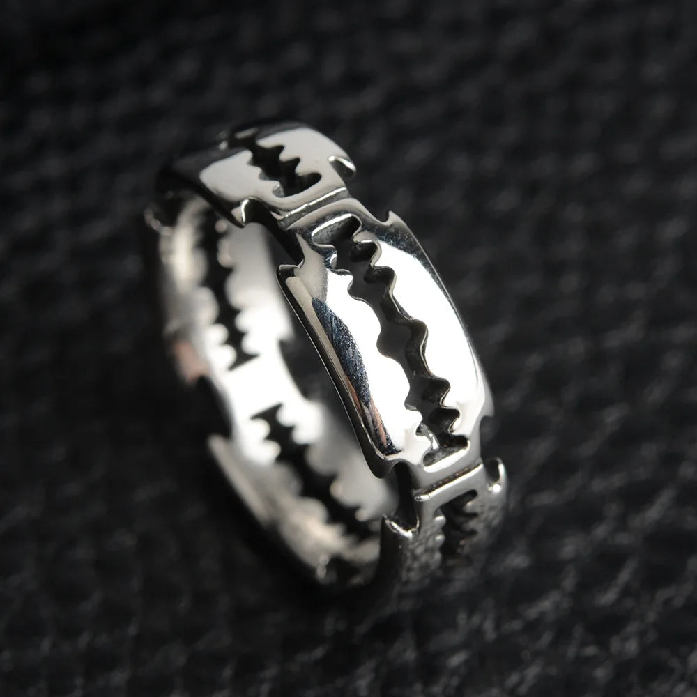 Mercer Razor Blade Ring