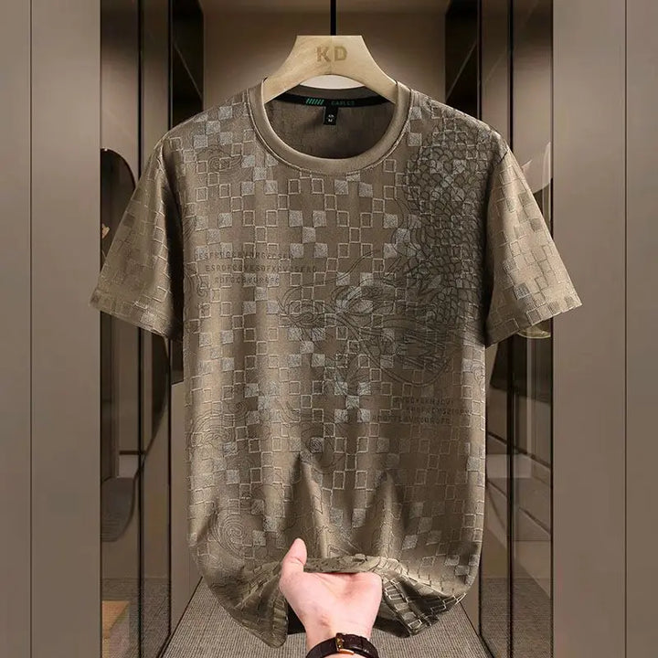 Marcello Drago Jacquard Tee