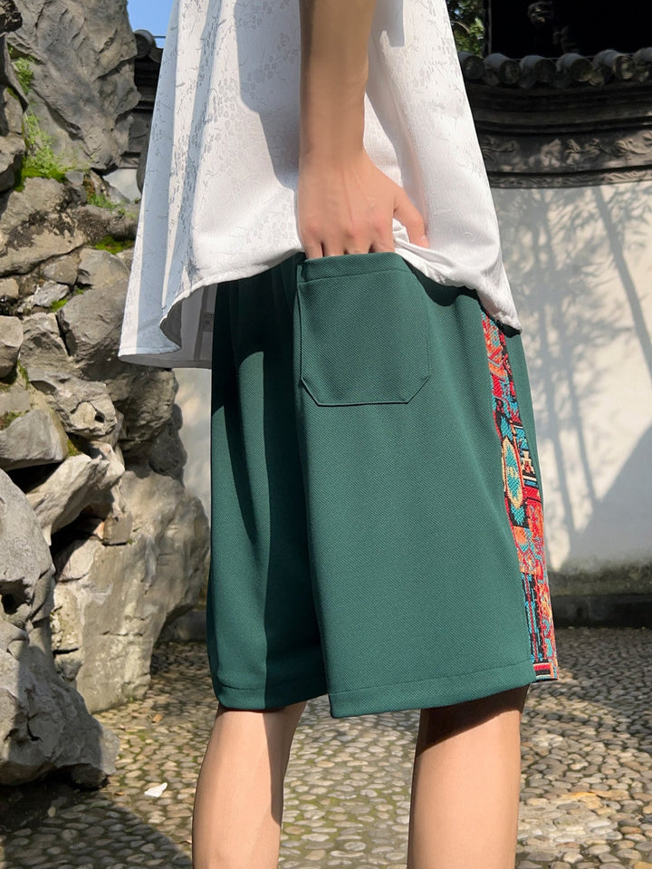 Napoli Embroidered Shorts
