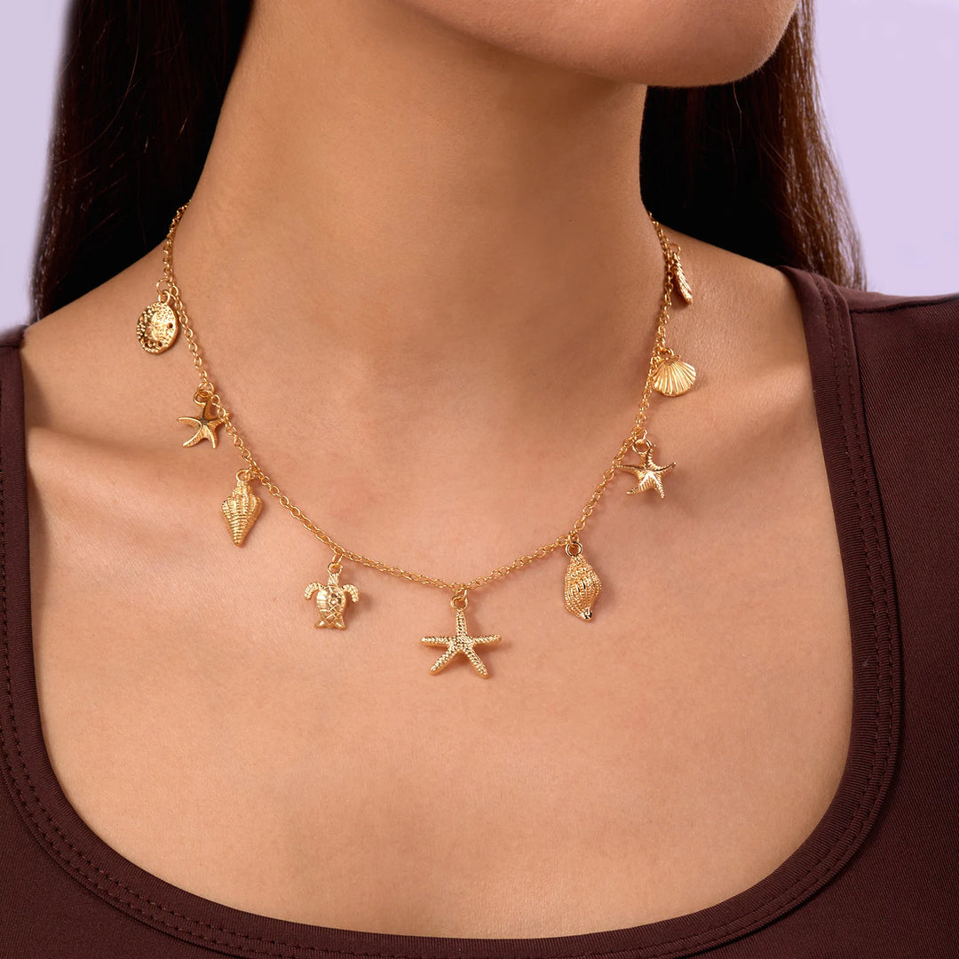 Marabel Sea Charms Necklace