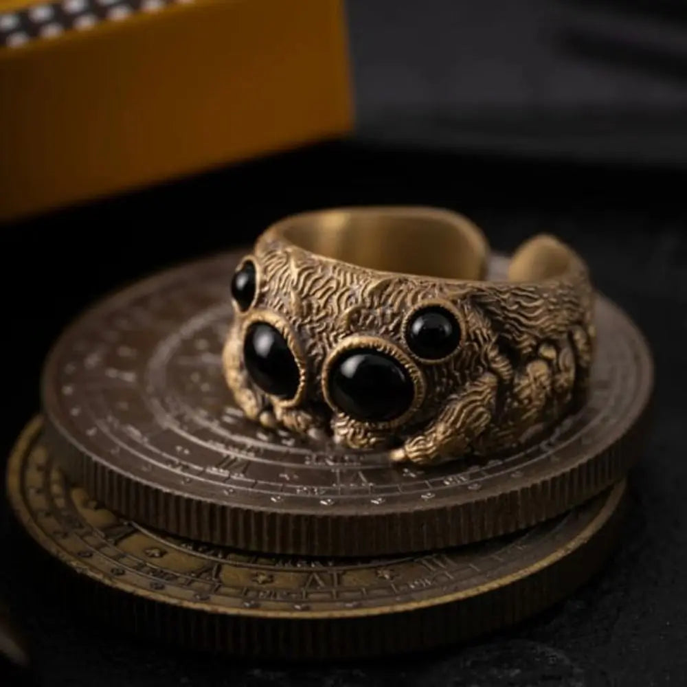 Nocturne Spider Eye Ring