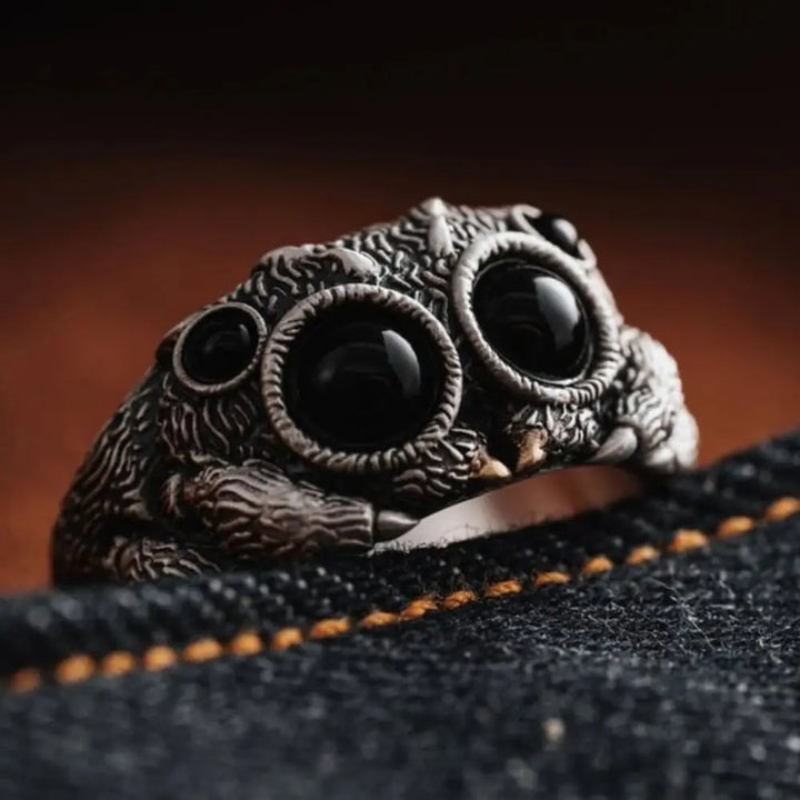 Nocturne Spider Eye Ring