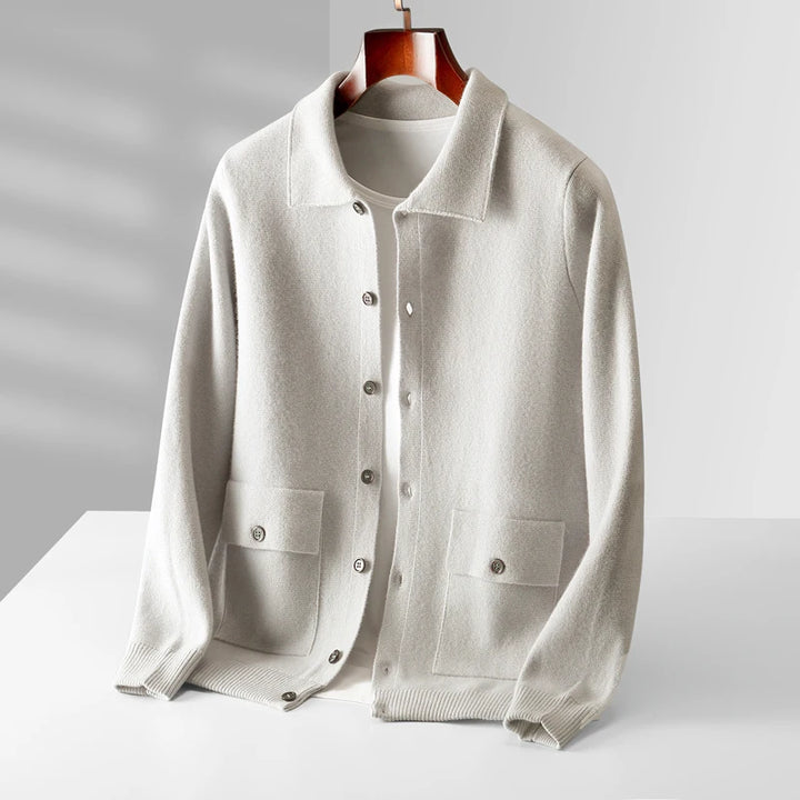 Brentwood Merino Wool Cardigan