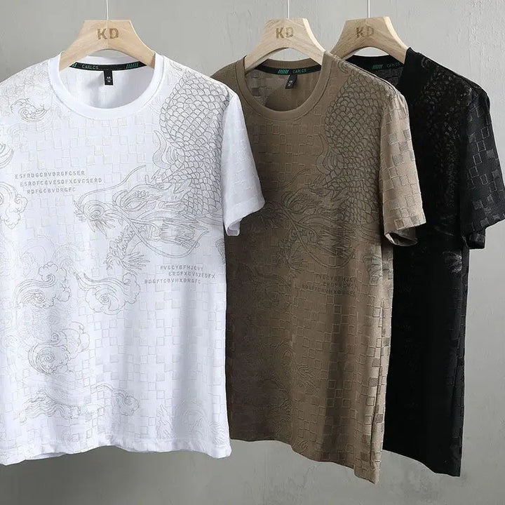 Marcello Drago Jacquard Tee